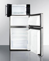 Microwave/refrigerator-freezer Combination With Allocator