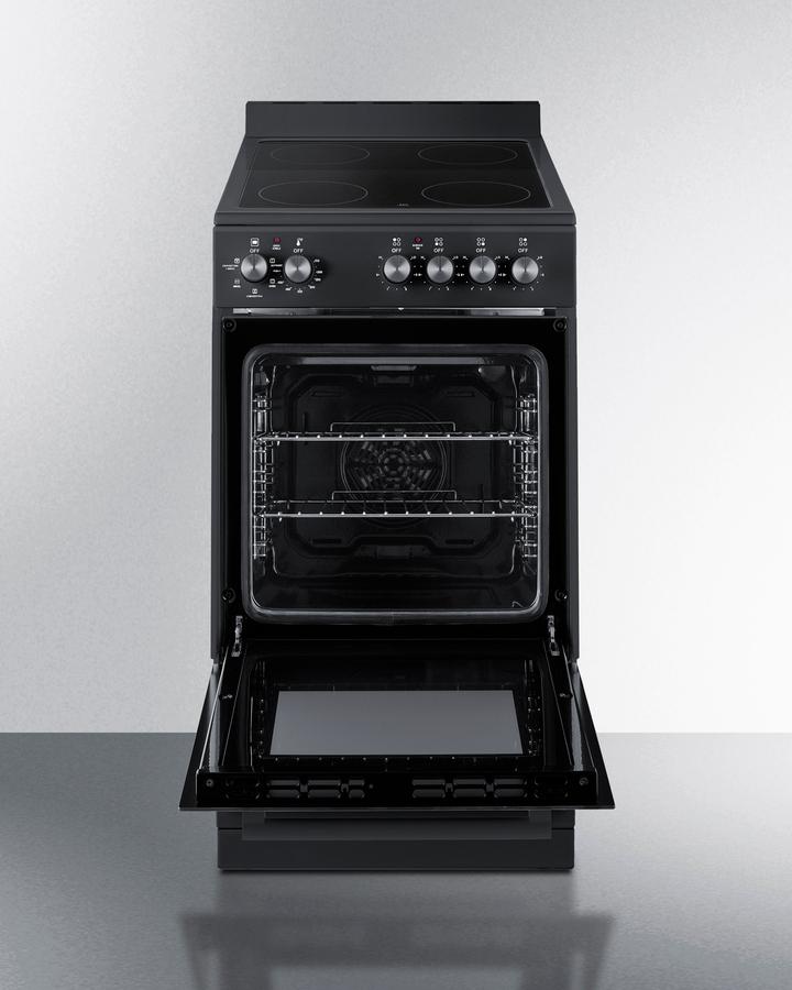 20" Wide Electric Smooth-top Range