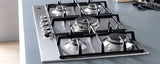 36 Front Control Gas Cooktop 5 burners Stainless Steel