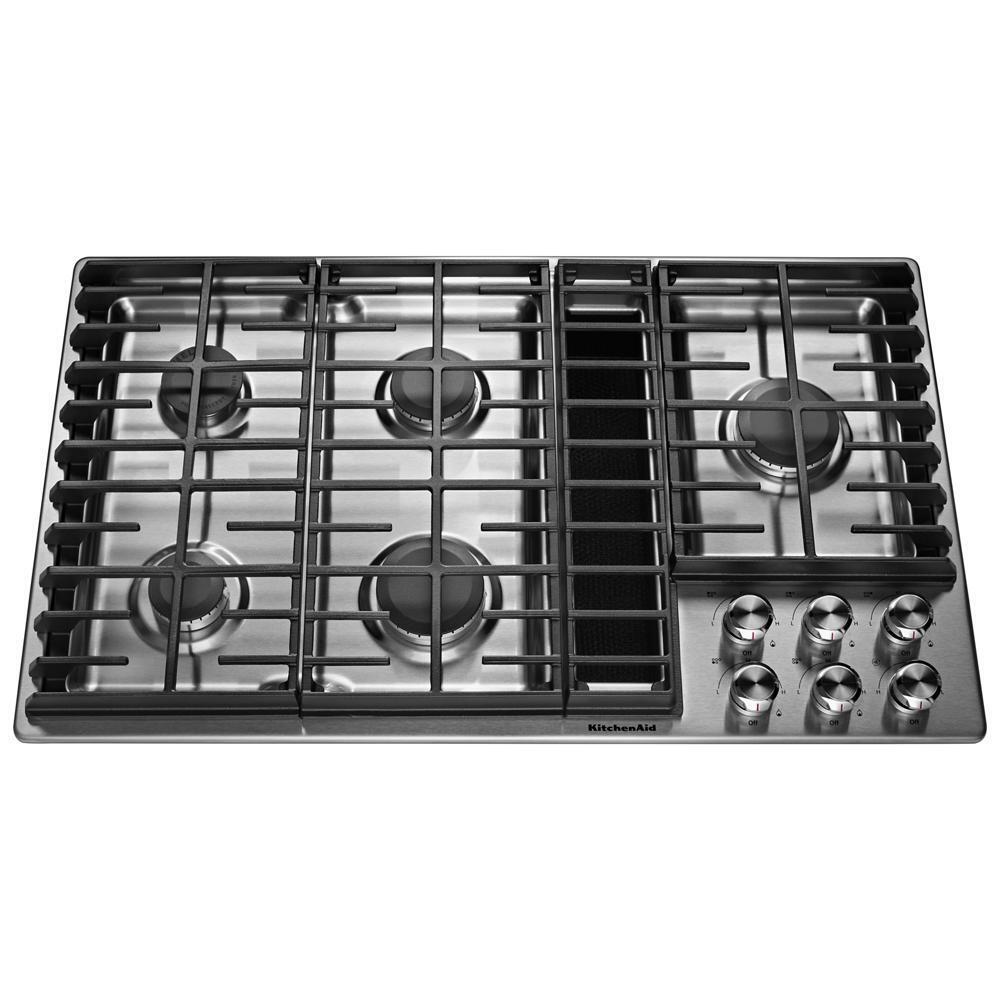 36" 5 Burner Gas Downdraft Cooktop