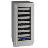 Hwc515 15" Wine Refrigerator With Stainless Frame Finish and Field Reversible Door Swing (115 V/60 Hz)