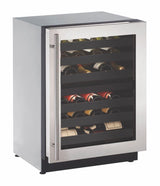 2224zwc 24" Dual-zone Wine Refrigerator With Stainless Frame Finish and Field Reversible Door Swing (115 V/60 Hz)