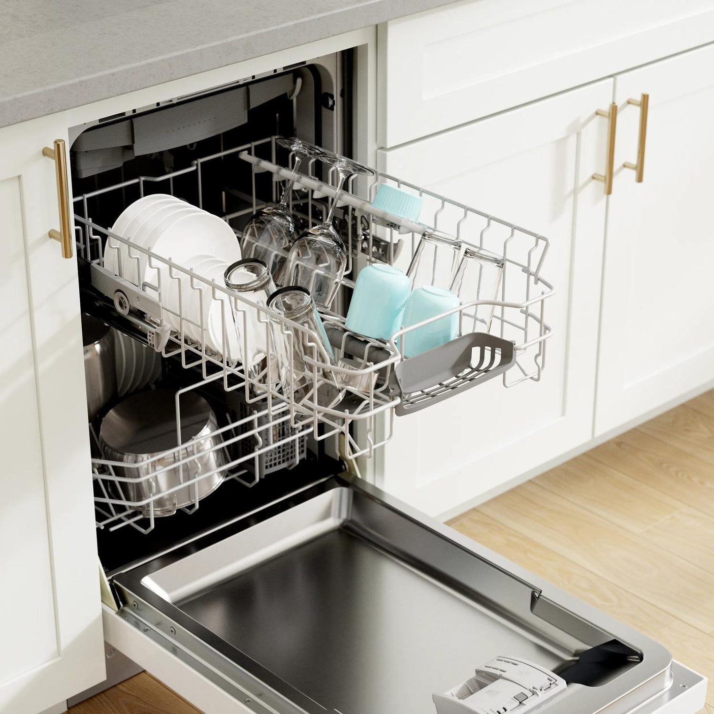 300 Series Dishwasher 17 3/4" White