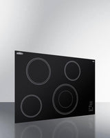 30" Wide 208-240v 4-burner Radiant Cooktop