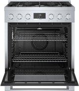 800 Series Gas Freestanding Range 30" Stainless Steel