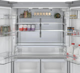 800 Series French Door Bottom Mount Refrigerator 36" Stainless steel (with anti-fingerprint)