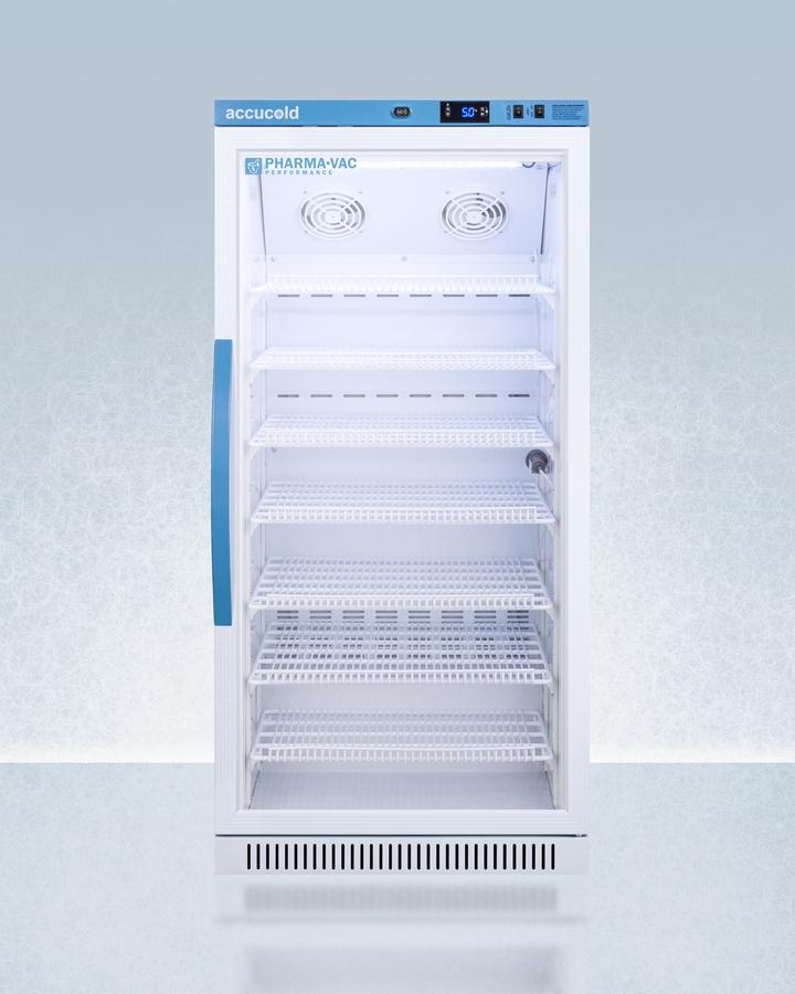 8 CU.FT. Upright Vaccine Refrigerator, Certified To Nsf/ansi 456 Vaccine Storage Standard