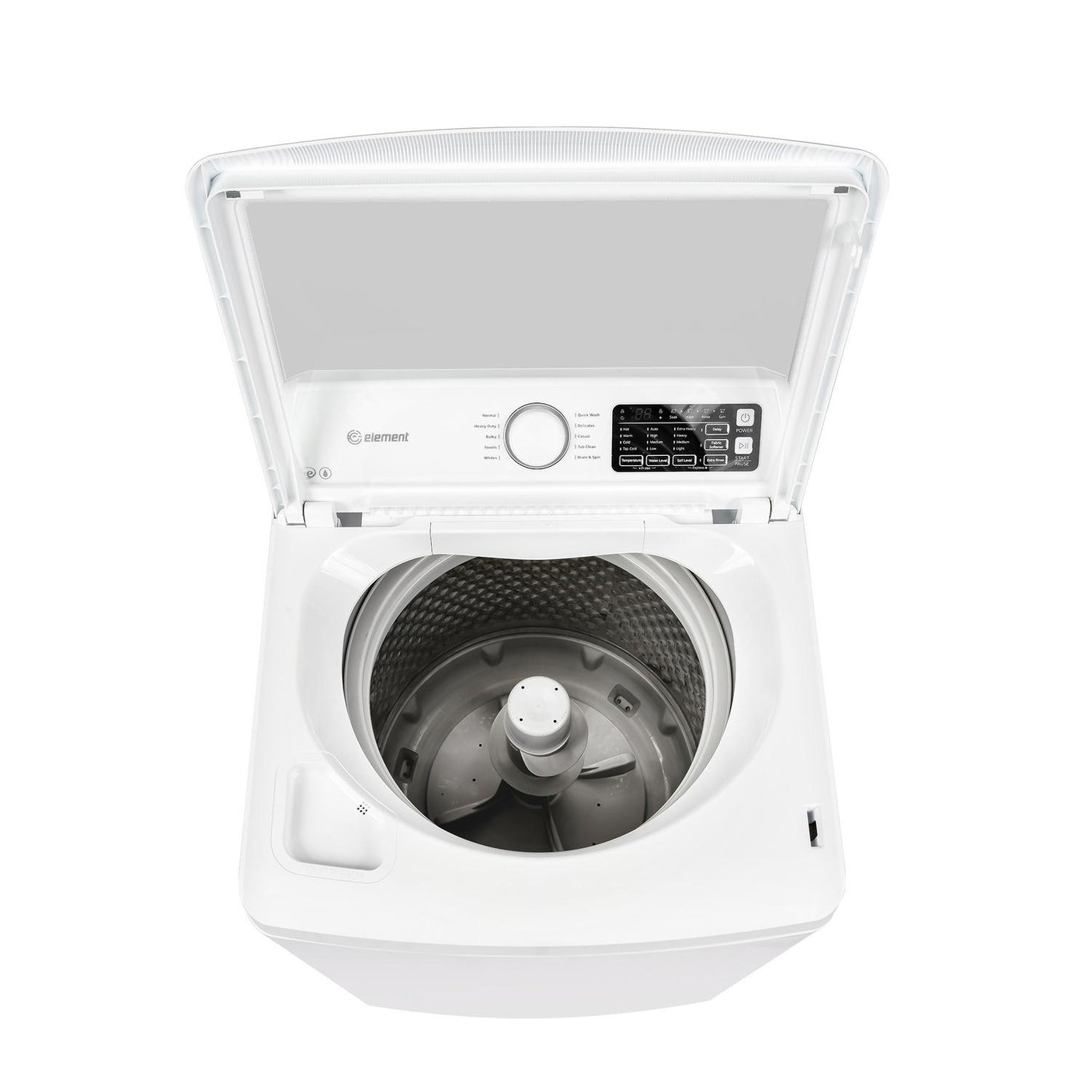 Element Electronics 3.7 cu. ft. Top Load Washing Machine with Agitator - White (ETW3725BW)