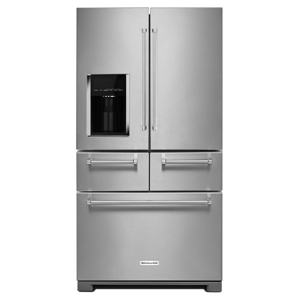 25.8 Cu. Ft. 36" Multi-Door Freestanding Refrigerator with Platinum Interior Design