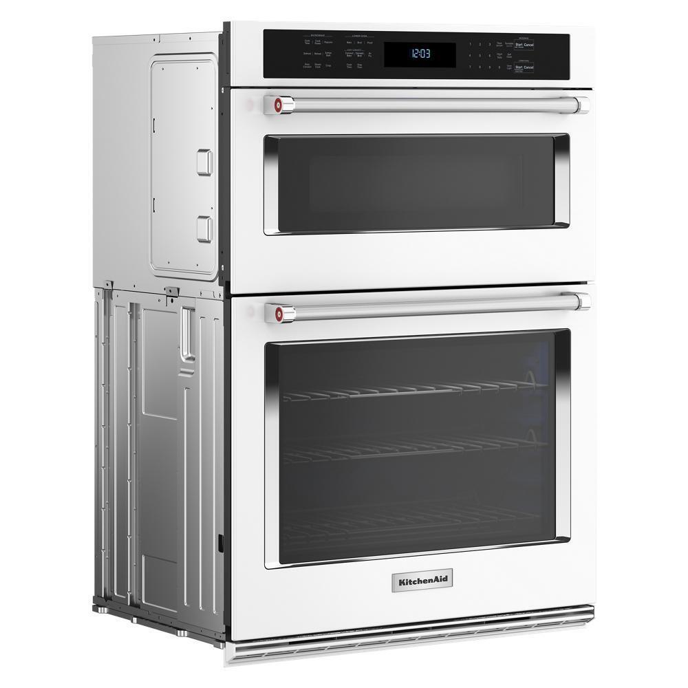 KitchenAid® 30" Combination Microwave Wall Ovens with Air Fry Mode.