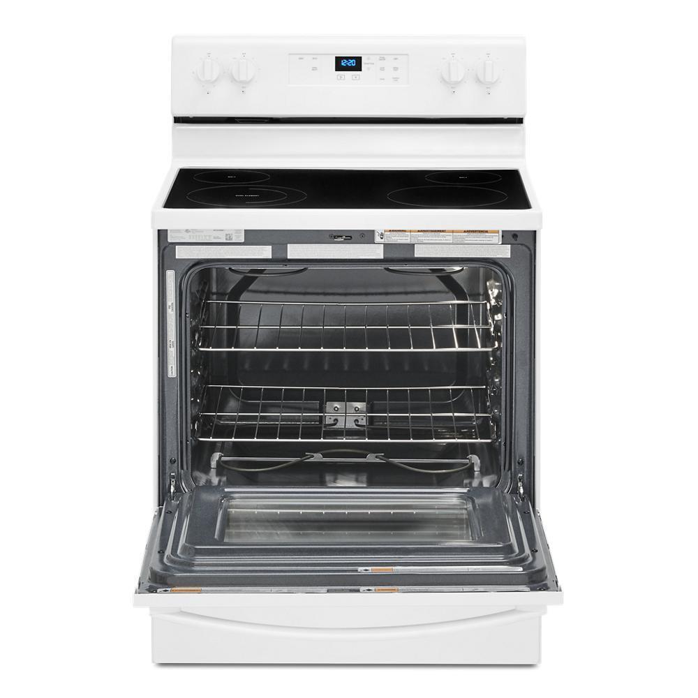 5.3 cu. ft. Electric Range with Keep Warm Setting.