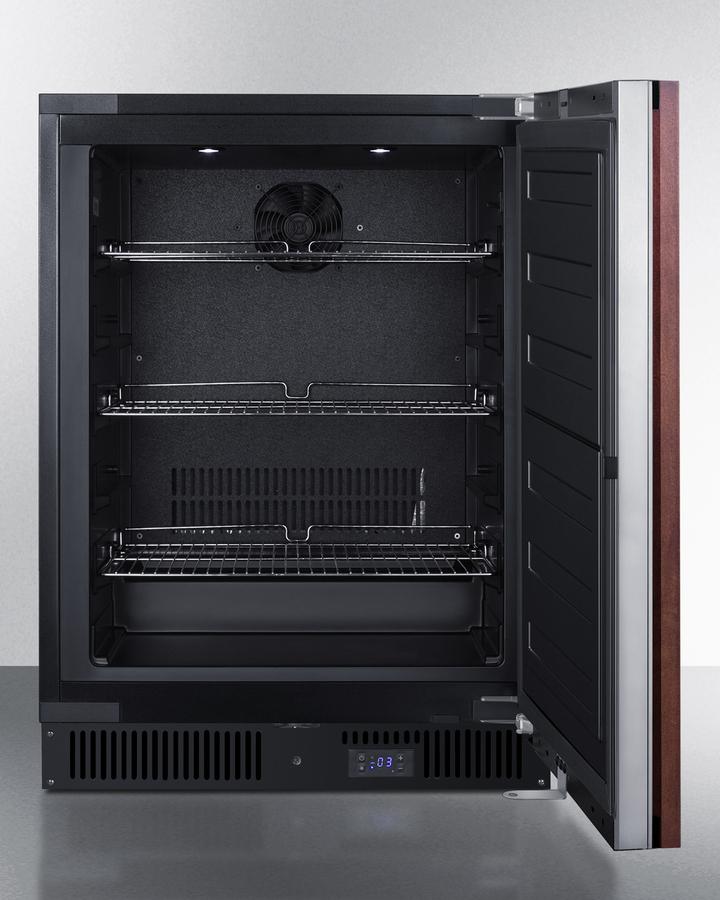 24" Wide Built-in All-freezer, ADA Compliant (panel Not Included)