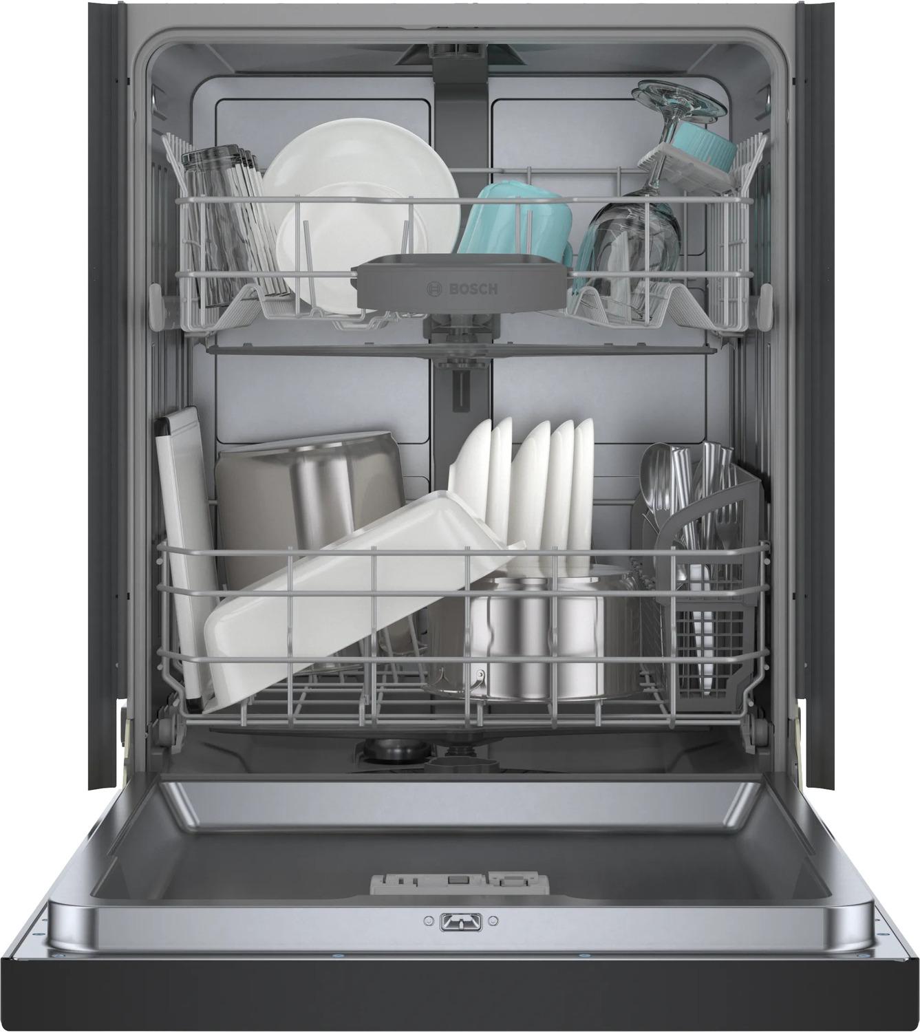 100 Series Dishwasher 24" Black