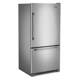 33-Inch Wide Bottom Mount Refrigerator - 22 Cu. Ft.