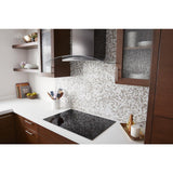 30" Concave Glass Wall Mount Range Hood