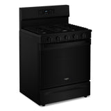 30-inch Gas Range with Air Cooking Technology, No Preheat Air Fry and Air Baking and Self Clean