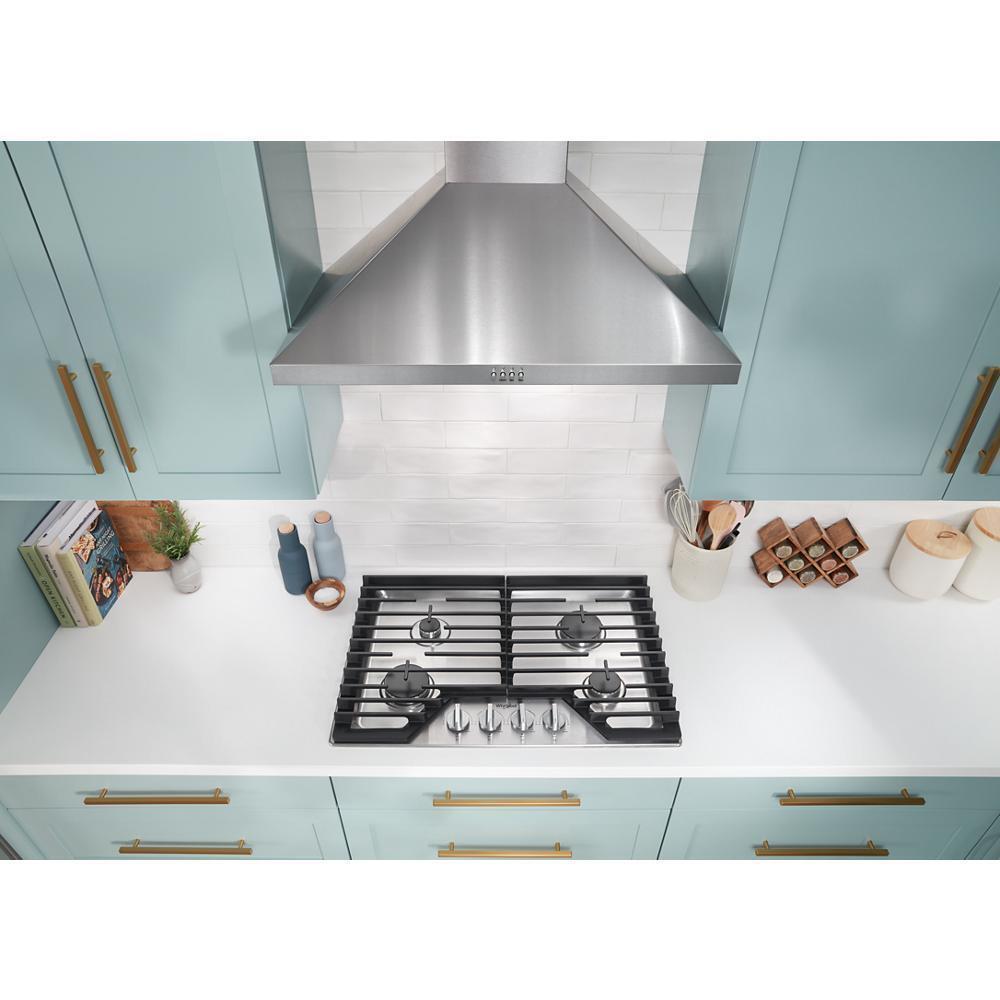 30-inch Gas Cooktop with EZ-2-Lift™ Hinged Cast-Iron Grates