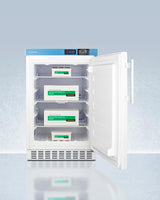 20" Wide Built-in Pharmacy All-freezer, ADA Compliant