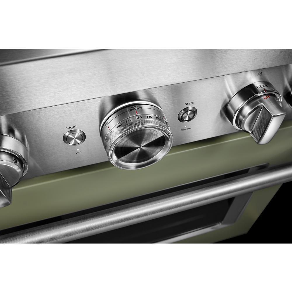 KitchenAid® 30'' Smart Commercial-Style Dual Fuel Range with 4 Burners