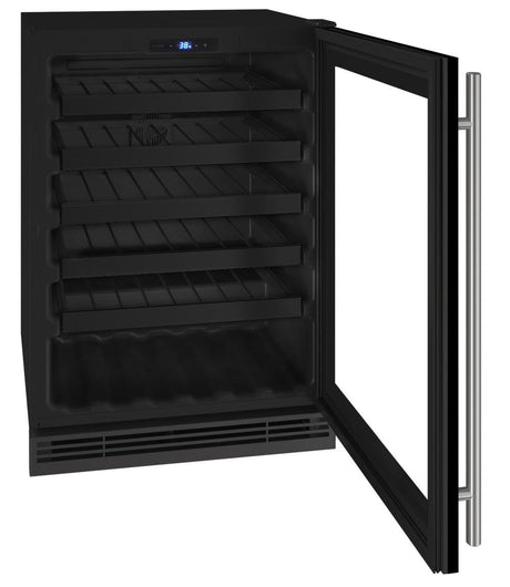 Hwc124 24" Wine Refrigerator With Black Frame Finish (115 V/60 Hz)