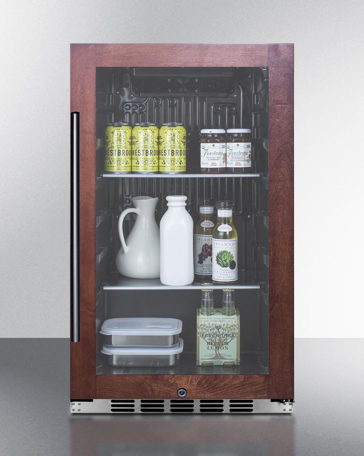 Shallow Depth Indoor/outdoor Beverage Cooler