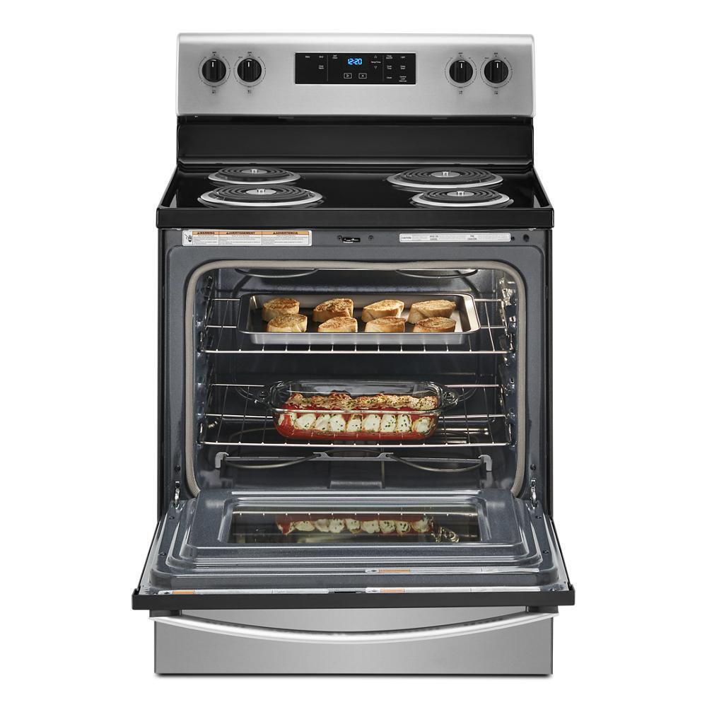 4.8 cu. ft. Electric Range with Keep Warm setting