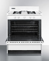 30" Wide Gas Range