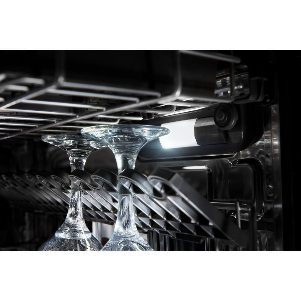 39 dBA Panel-Ready Flush-to-cabinet Dishwasher with FreeFlex™ Fit Third Level Rack