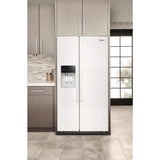 36-inch Wide Side-by-Side Refrigerator - 21 cu. ft.