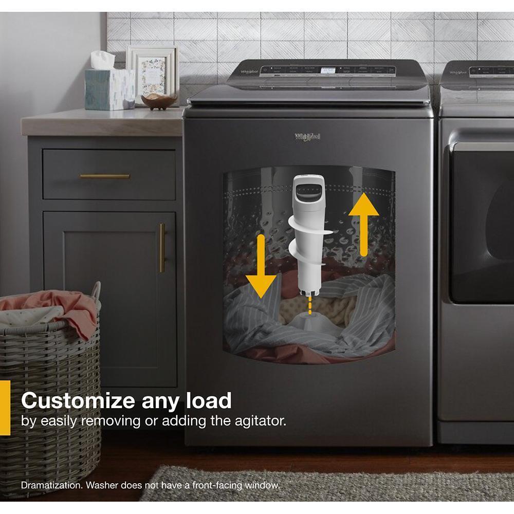 5.2 - 5.3 cu. ft. Top Load Washer with 2 in 1 Removable Agitator