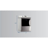 Smart Top Load Electric Dryer with Extra Power - 7.4 cu. ft.