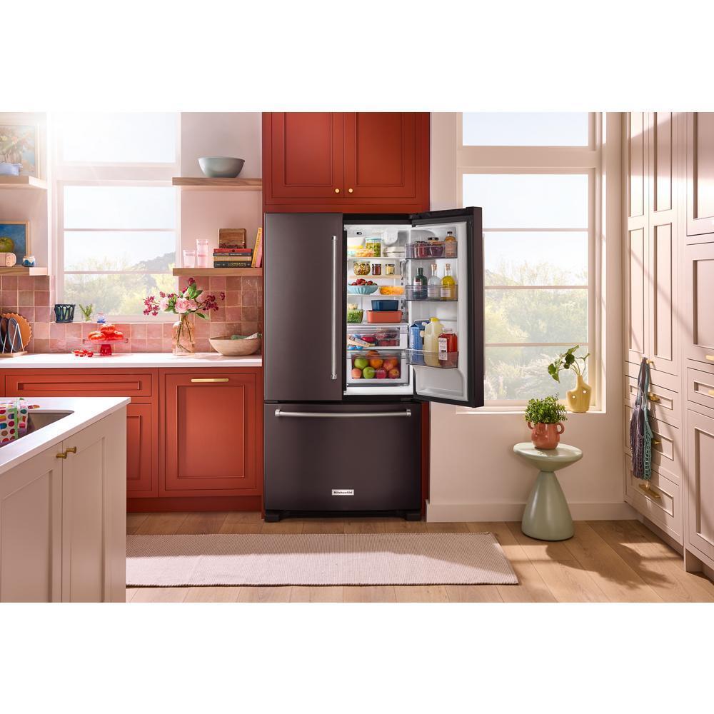 20 cu. ft. 36-Inch Width Counter-Depth French Door Refrigerator with Interior Dispense