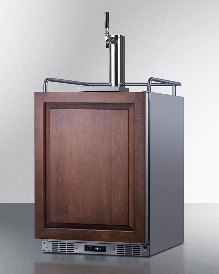 24" Wide Built-in Kegerator (panel Not Included)