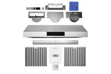 Hauslane  Chef 30-in Ducted Stainless Steel Undercabinet Range Hood