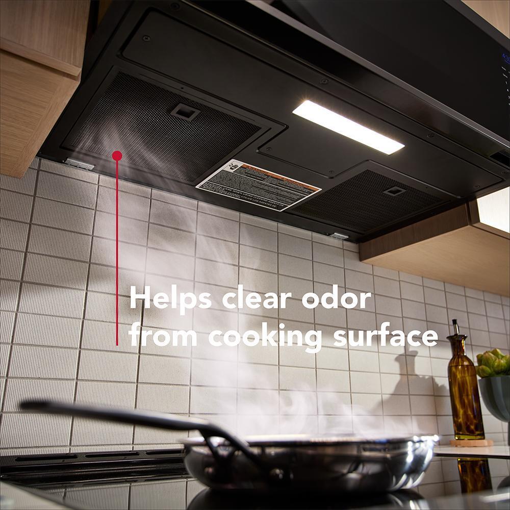 Smart Low Profile Microwave Hood Combination with Dual Fan Ventilation