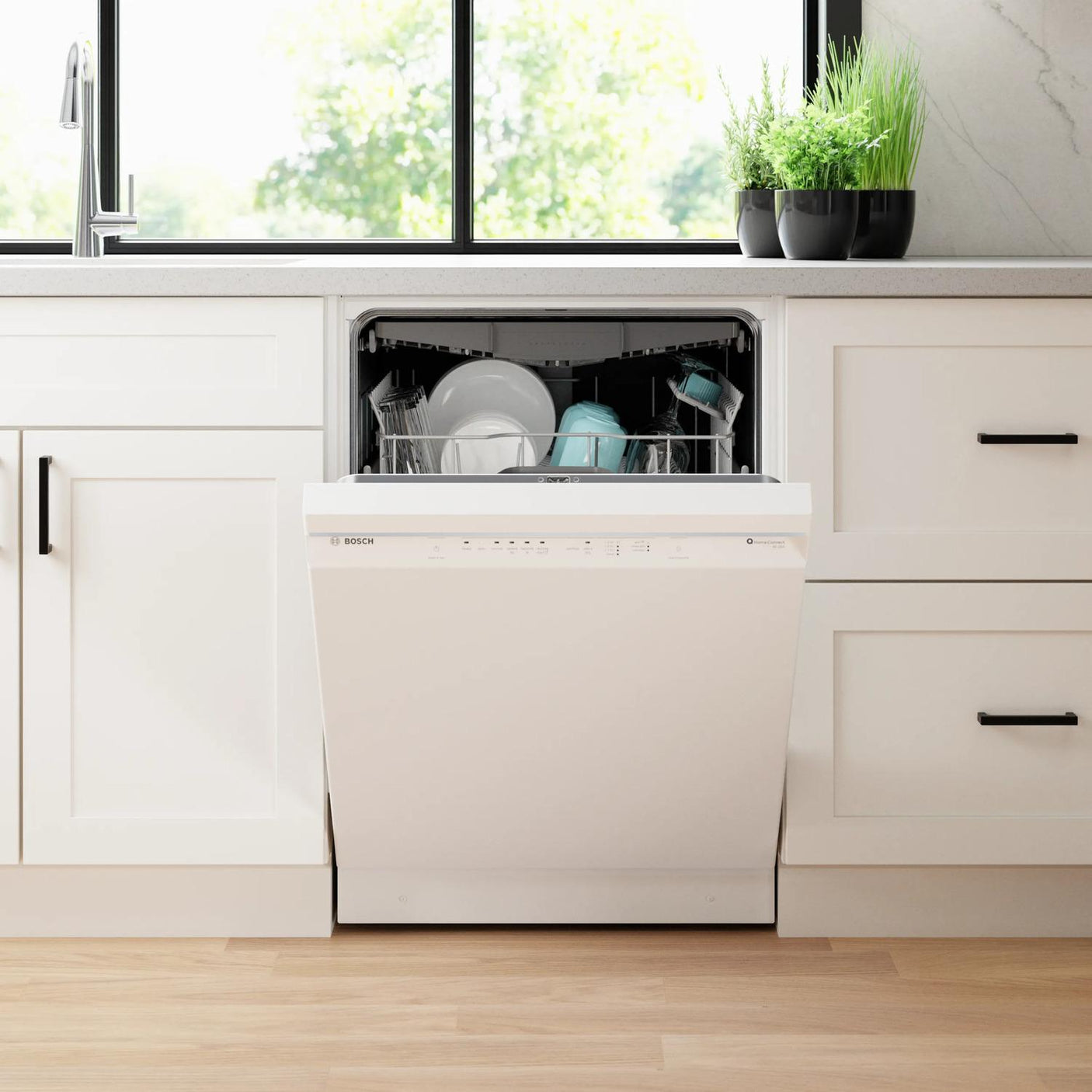 300 Series Dishwasher 24" White