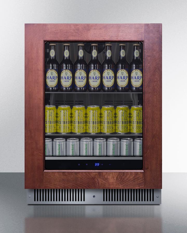 24" Wide Built-in Beverage Center (panel Not Included)