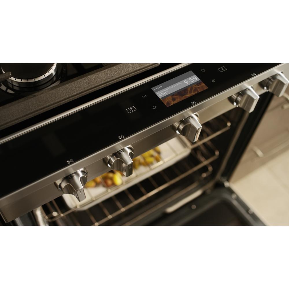 5.8 cu. ft. Smart Slide-in Gas Range with Air Fry, when Connected