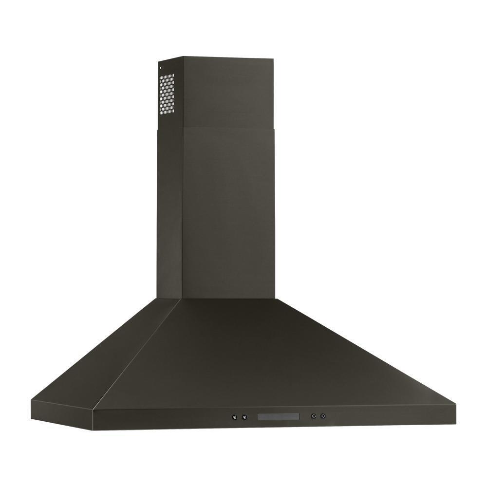 30" Chimney Wall Mount Range Hood with Dishwasher-Safe Grease Filters