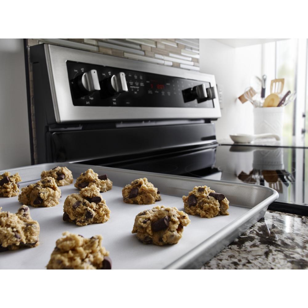 30-Inch Wide Electric Range With True Convection And Power Preheat - 6.4 Cu. Ft.