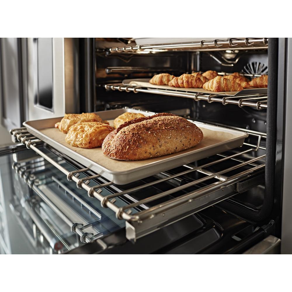 KitchenAid® 48'' Smart Commercial-Style Gas Range with Griddle