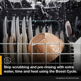 Quiet Dishwasher with Boost Cycle