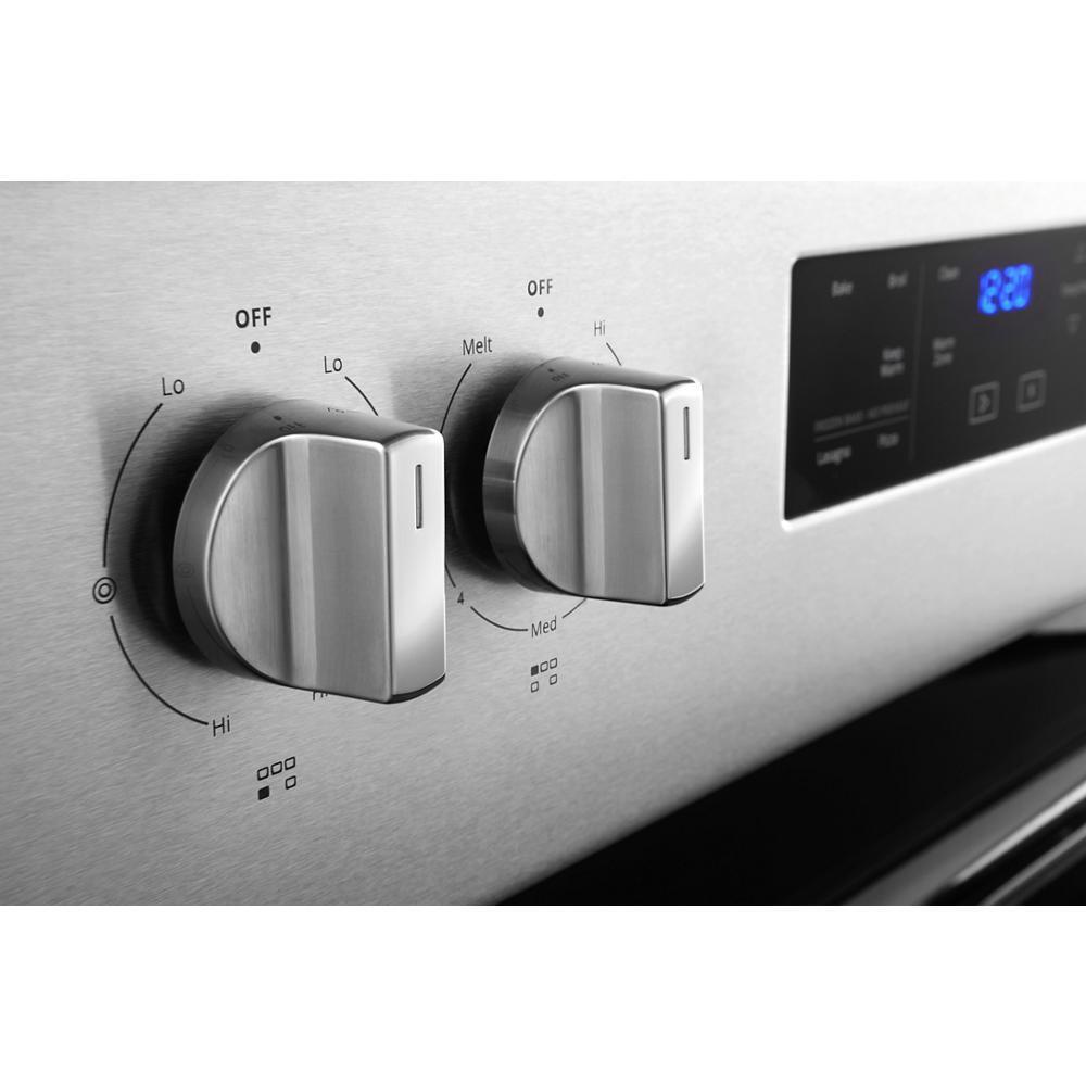 5.3 cu. ft. Whirlpool® electric range with Frozen Bake™ technology