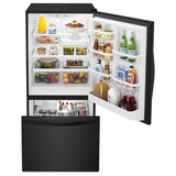 33-inches wide Bottom-Freezer Refrigerator with SpillGuard™ Glass Shelves - 22 cu. ft