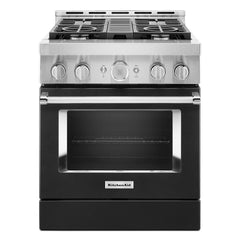 KitchenAid® 30'' Smart Commercial-Style Gas Range with 4 Burners