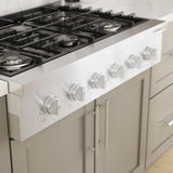 800 Series Gas Rangetop 36 " Stainless steel