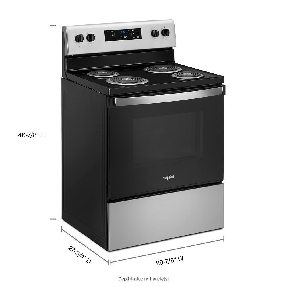 4.8 cu. ft. Electric Range with Keep Warm setting