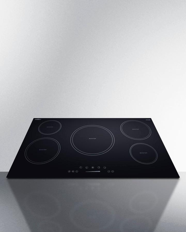 36" Wide 208-240v 5-zone Induction Cooktop