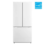 Element Electronics 18.4 cu. ft. French Door Refrigerator - White, ENERGY STAR (ERFD19CGCW)