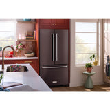 20 cu. ft. 36-Inch Width Counter-Depth French Door Refrigerator with Interior Dispense